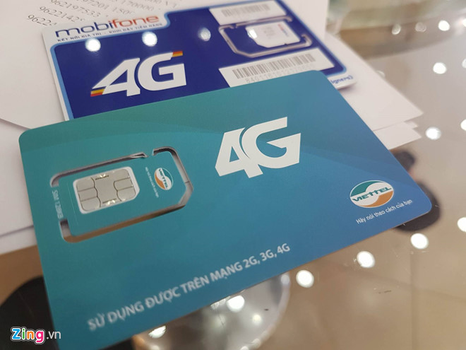 Nở rộ dịch vụ chuyển SIM 4G có hàng trăm GB data mỗi tháng