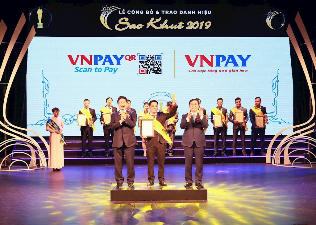 VNPAY xuất sắc được vinh danh trong TOP 10 danh hiệu Sao Khuê 2019