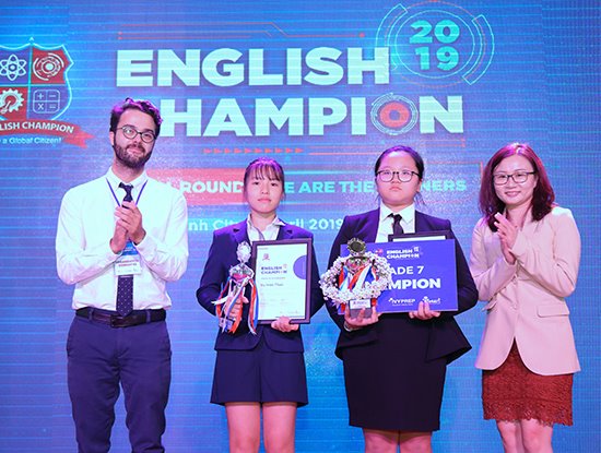 Chung kết cuộc thi English Champion 2019 cho các thế hệ iGen thể hiện bản lĩnh