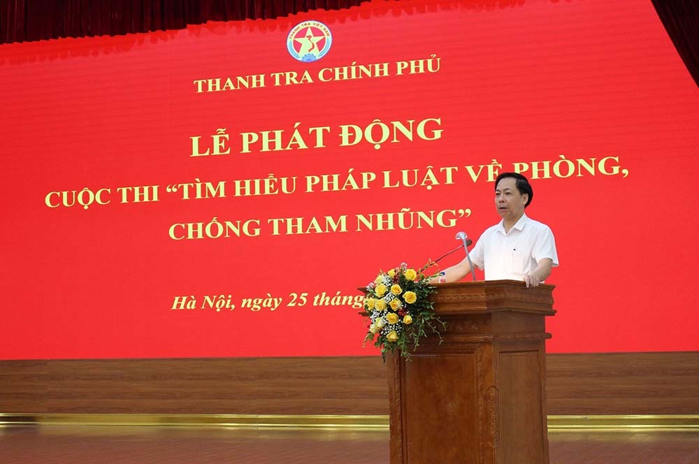 Thanh tra Chính phủ tổ chức cuộc thi tìm hiểu pháp luật về phòng chống tham nhũng